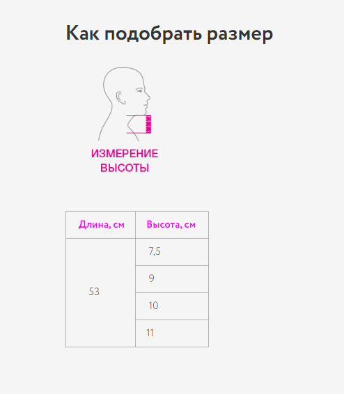 Ортопедический воротник ШВВ Orto, мягкая фиксация купить в OrtoMir24